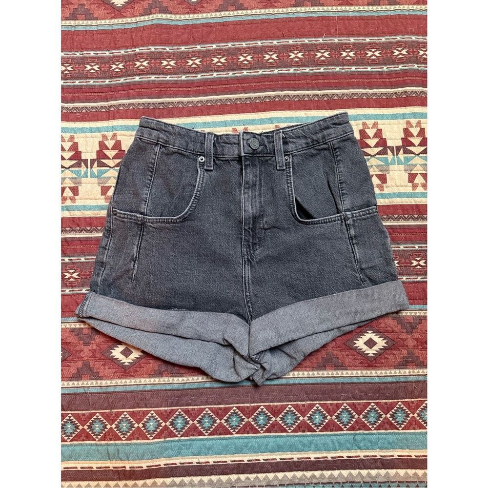 BDG High-Waist Rolled Hem Shorts size 27